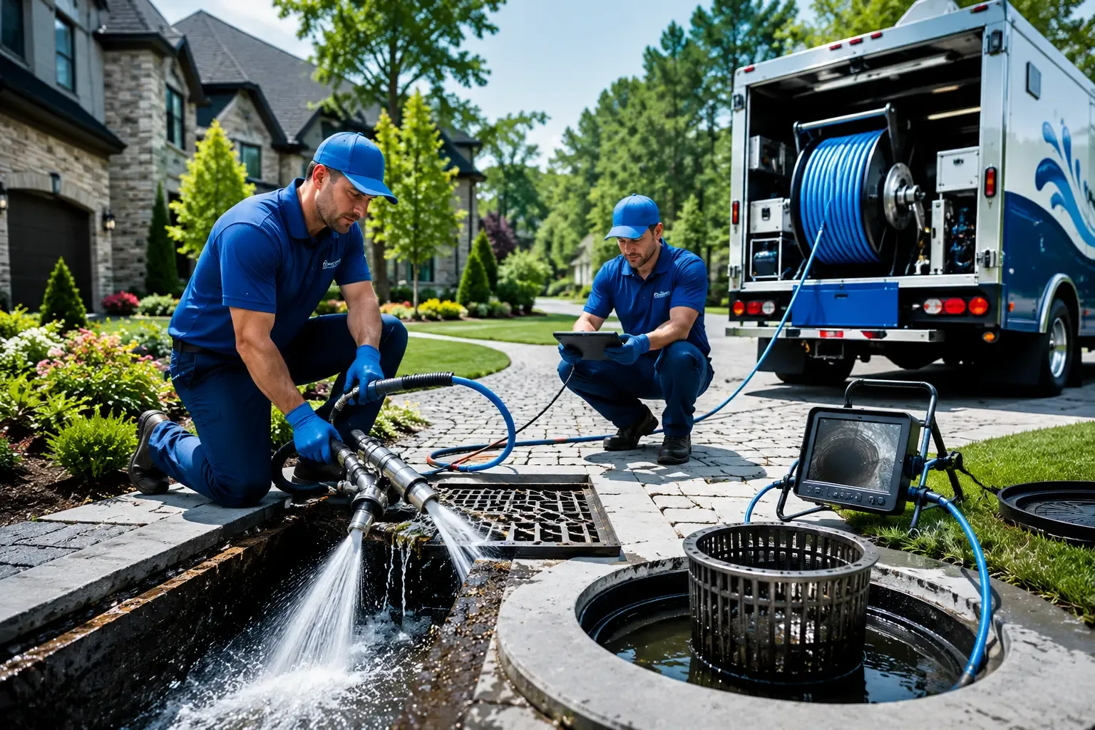 Local outdoor drain cleaning professionals in Hammon, OK