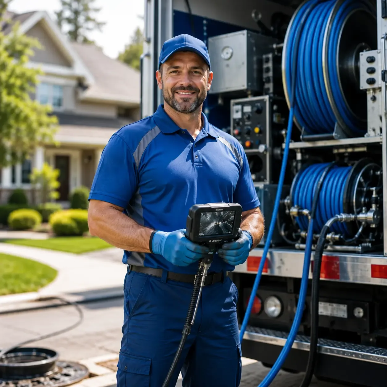 Local outdoor drain cleaning specialists in Hammon, OK